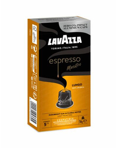 Lavazza NCC Maestro Espresso Lungo, Zestaw 10 szt.
